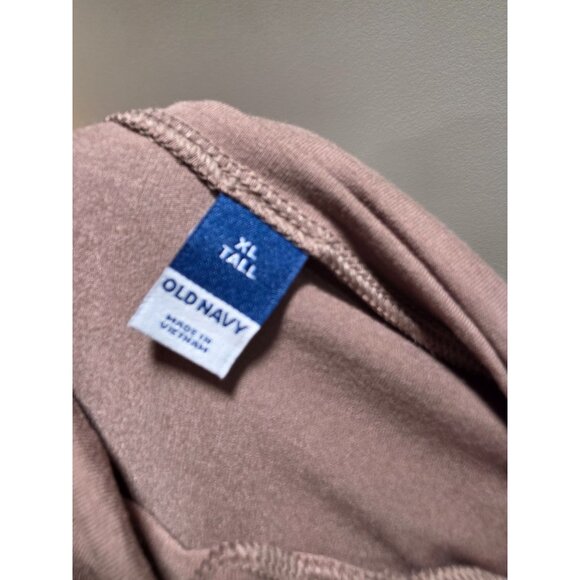 Old Navy XL Tall Sleeveless Ruched Side Top Brown - Picture 5 of 6